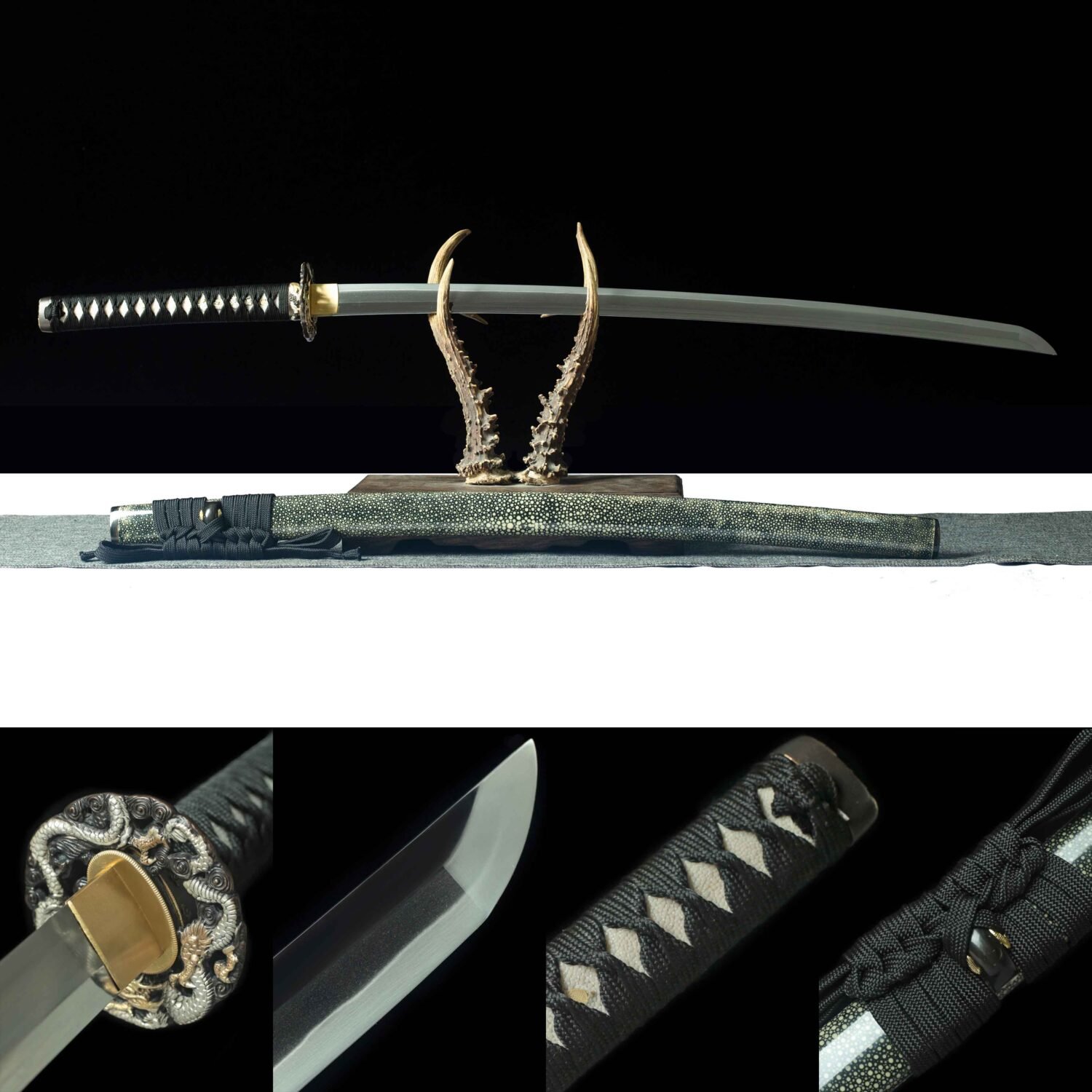 TakumaForge’s hand-crafted katana, perfect for enthusiasts of traditional Japanese weaponry